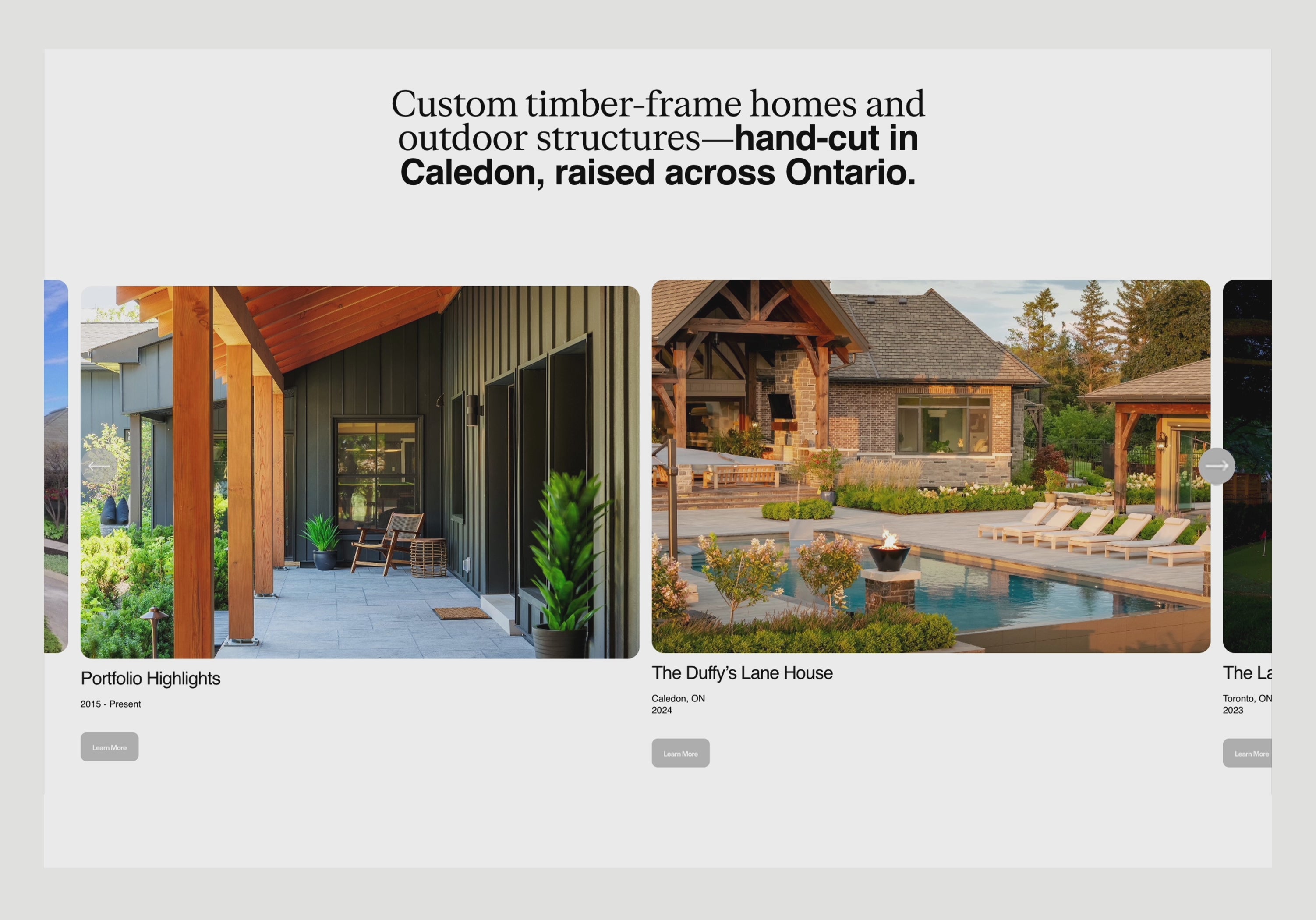 Caledon Timberframes